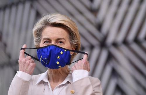 la presidente della Commissione europea Ursula von der Leyen