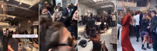 Balli e dj nel locale di Milano, polemica sulla Lucarelli: "Mio fratello ha la concessione di quello spazio"