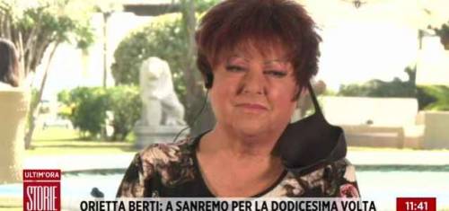 Disavventura a Sanremo per Orietta Berti: "Alle 22.05 mi hanno inseguita tre macchine della polizia"