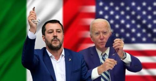 Biden come Salvini: mostra il rosario, ma i cattodem stanno zitti