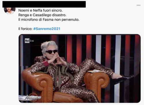 Il Festival con gli occhi del web (Terza serata)