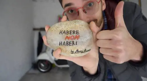 "Baratto sasso con una casa". La  sfida (possibile) di Marco