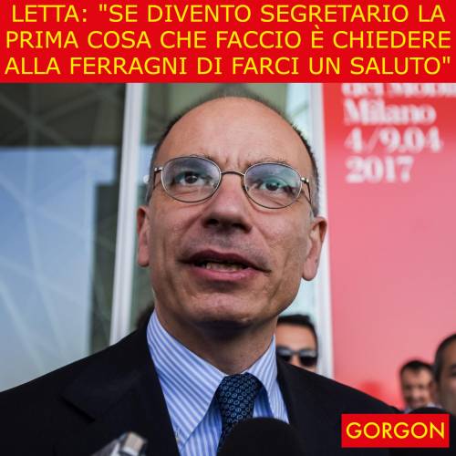 Ecco la satira del giorno. Letta, il fine statista