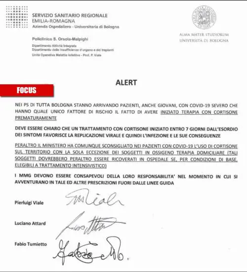 "Terapia prematura rischiosa". La verità sull'alert sul cortisone