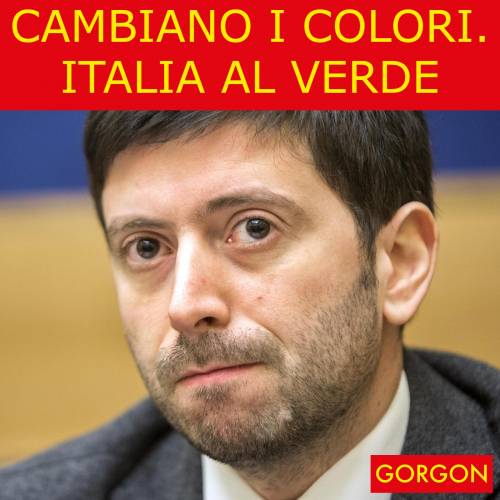 Ecco la satira del giorno. Cambiano i colori