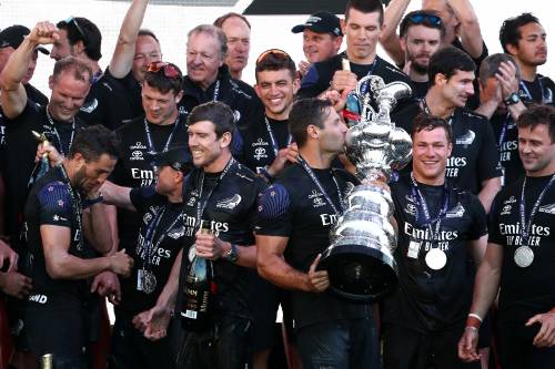 America's Cup: le immagini del trionfo di Team New Zealand