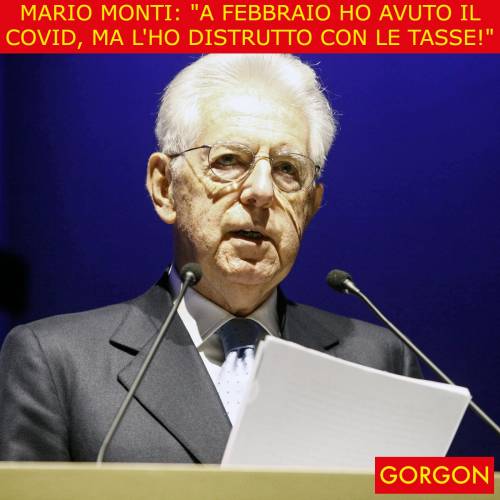 Ecco la satira del giorno. Così Mario Monti ha sconfitto il Covid