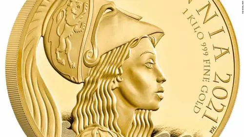 La Zecca inglese lancia la nuova Britannia di colore