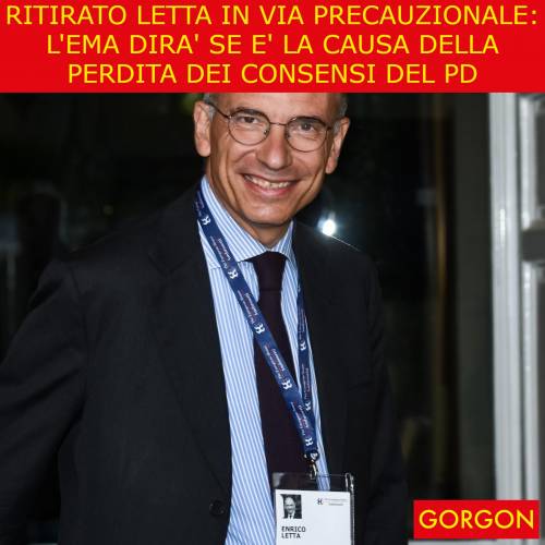 Ecco la satira del giorno. Ritirato Letta dal PD