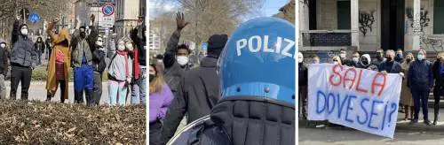 Presidio anti degrado della Lega: il blitz violento dei centri sociali