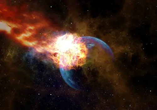 Un meteorite cade in Molise. Aperta la caccia ai frammenti