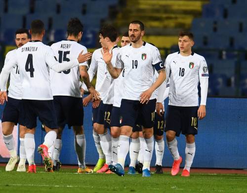 L'Italia non si ferma più: 0-2 alla Bulgaria e primato nel girone di qualificazione
