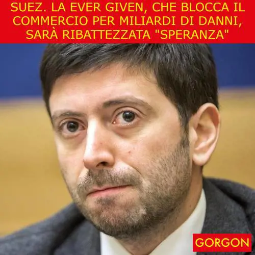 Ecco la satira del giorno. Speranza per la Ever Given