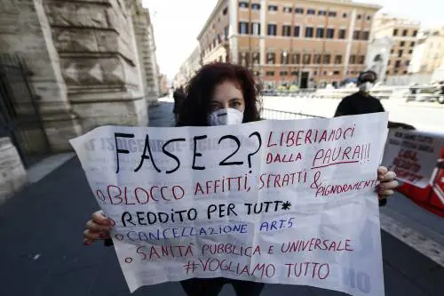Primi malcontenti sul Sostegni II: "No a un altro stop degli sfratti"