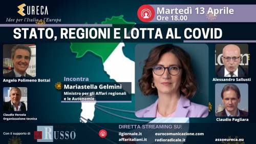 Stato, Regioni e lotta al Covid . La diretta con Sallusti e Gelmini