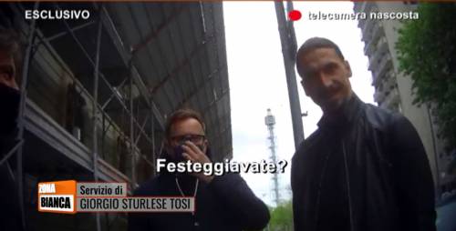 Ibrahimovic al ristorante: spunta il video che lo incastra