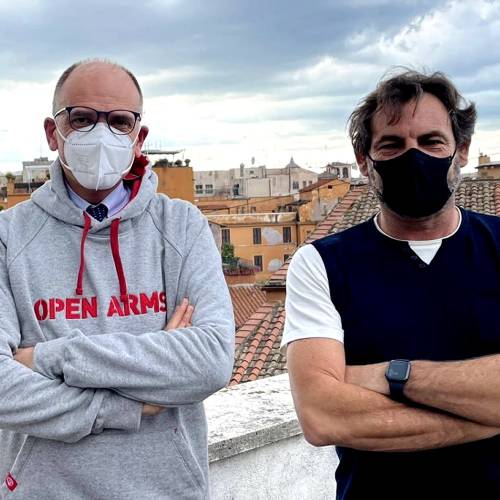 Letta riceve il fondatore di OpenArms, ira di Salvini: "Non ho parole"