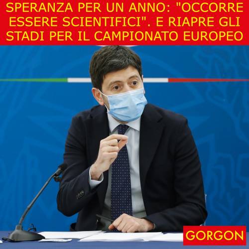 Ecco la satira del giorno. Il metodo scientifico di Speranza