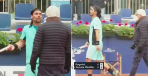 Fognini sbrocca a Barcellona: finisce malissimo