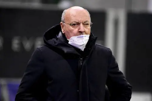 "La buonuscita di Conte?". E Marotta reagisce così