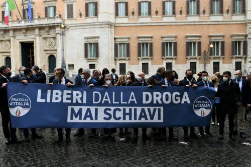 "In Italia situazione droghe fuori controllo". E FdI fa il test ai suoi parlamentari