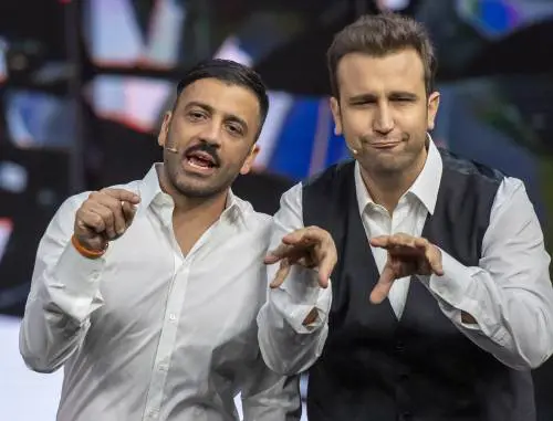 Il duo comico Pio e Amedeo