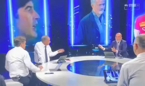 Volano stracci tra Piccinini e Di Canio per "colpa" di Mourinho. "Lo fai per i like..."