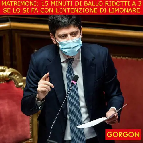 Ecco la satira del giorno. Le regole dei matrimoni