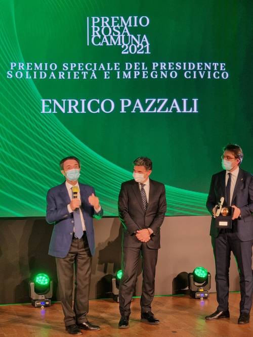 Rosa Camuna 2021, premio speciale a Enrico Pazzali