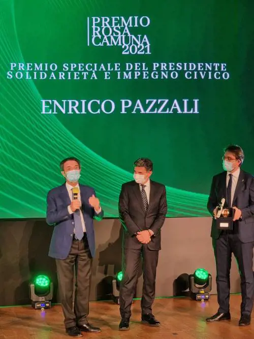 Rosa Camuna 2021, premio speciale a Enrico Pazzali