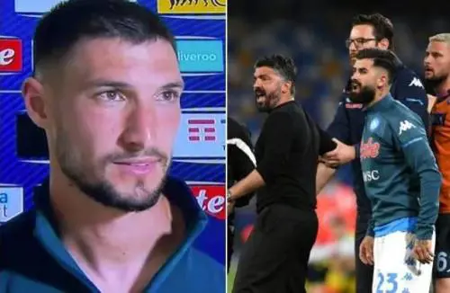 "Non mi fate parlare...": la frase di Politano su Napoli-Verona