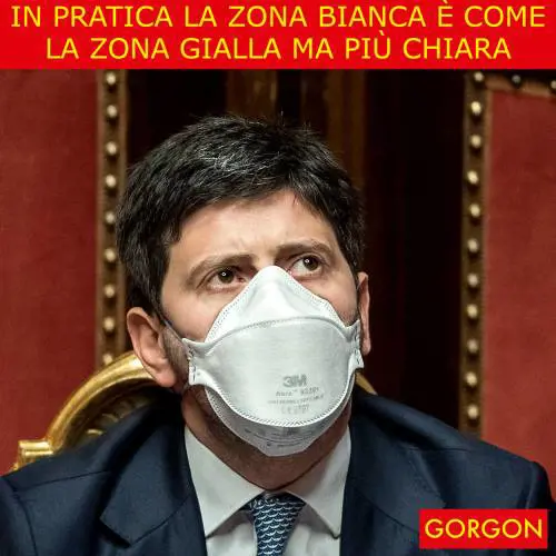 Ecco la satira del giorno. Zona bianca senza speranza