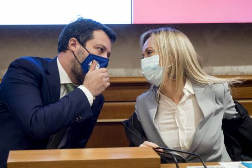 Meloni e Salvini di nuovo uniti contro lo stato d'emergenza