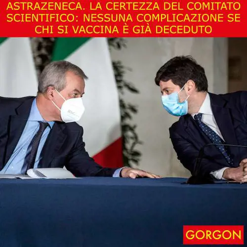 Ecco la satira del giorno. Astrazeneca: la certezza del Cts