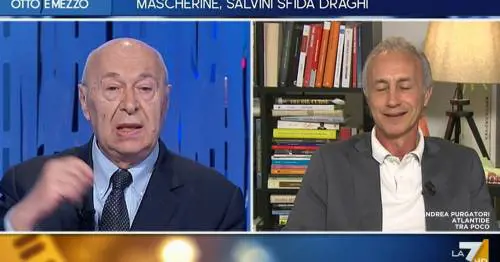 "Non rispondi eh...": Mieli asfalta Travaglio