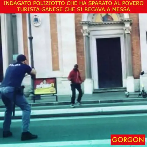 Ecco la satira del giorno. Indagato poliziotto cattivo