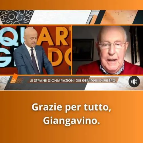 Grave lutto a "Quarto Grado": è morto Giangavino Sulas