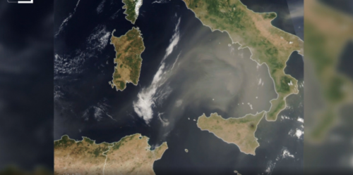 Quella sabbia sospesa in cielo: cosa succede nel Centro-Sud Italia