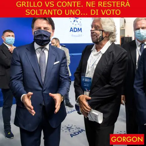 Ecco la satira del giorno. Grillo vs Conte