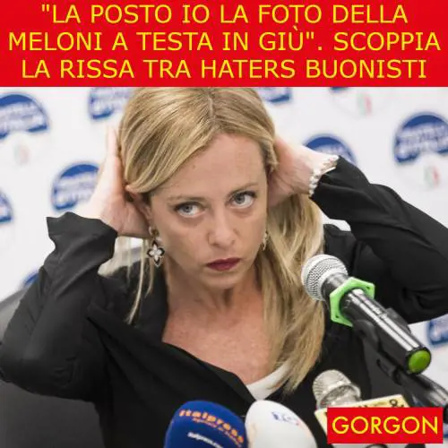 Ecco la satira del giorno. Rissa tra haters buonisti