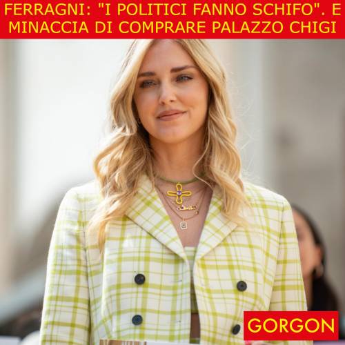 Ecco la satira del giorno. Le minacce della Ferragni