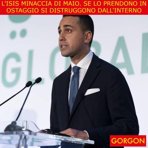 Ecco la satira del giorno. Di Maio "cavallo di Troia"