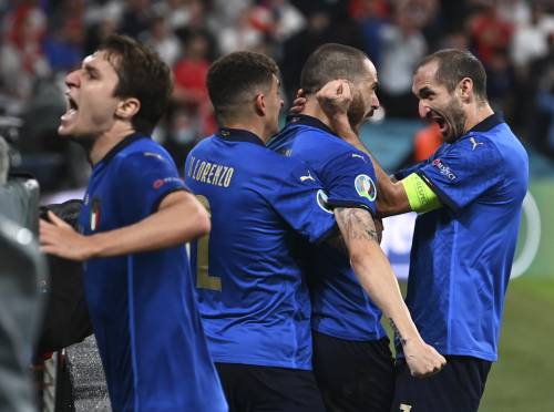 Italia-Inghilterra, le immagini più bella della finale di Euro 2020