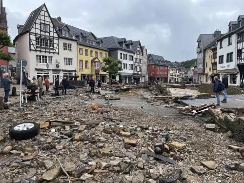 L'alluvione in Germania