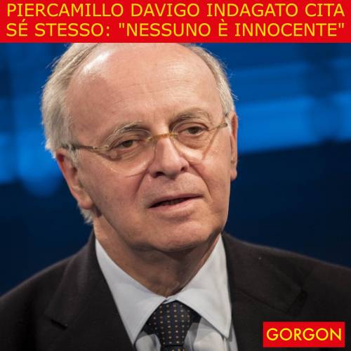 Ecco la satira del giorno. Davigo cita se stesso