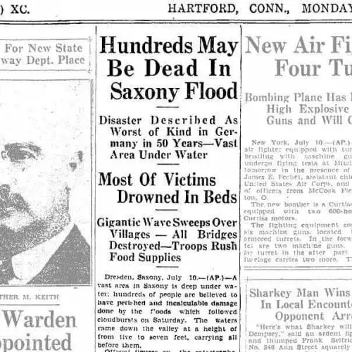 Il disastro di 100 anni fa che sconvolse l'Europa centrale