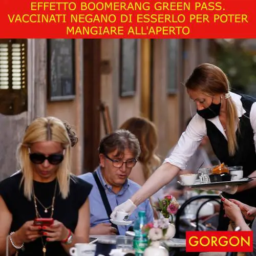 Ecco la satira del giorno. Effetto boomerang Green Pass
