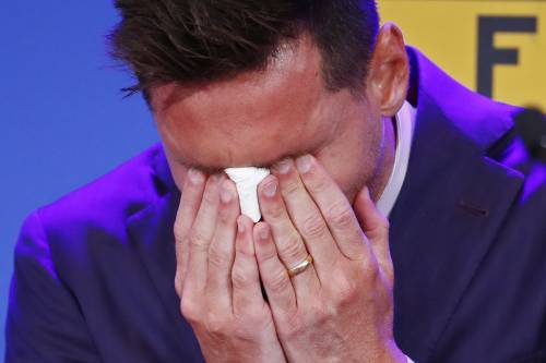 Messi scoppia in lacrime: "Tutto questo..."