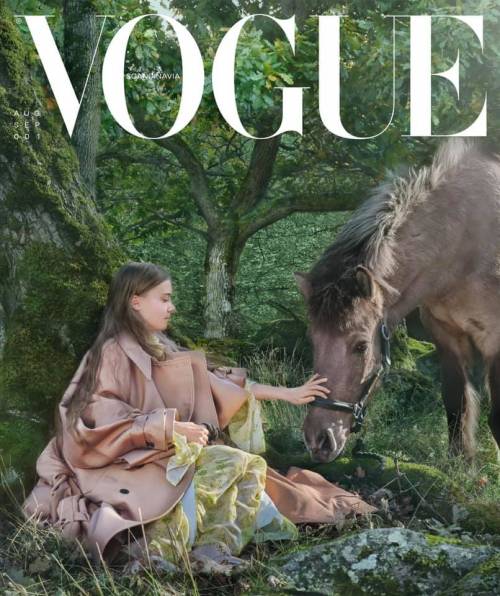 Ora Greta Thunberg è anche sulla copertina di Vogue