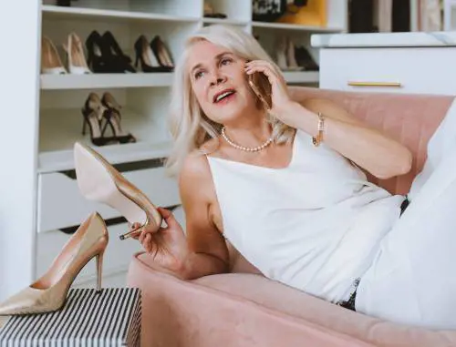 Come portare i tacchi a 60 anni